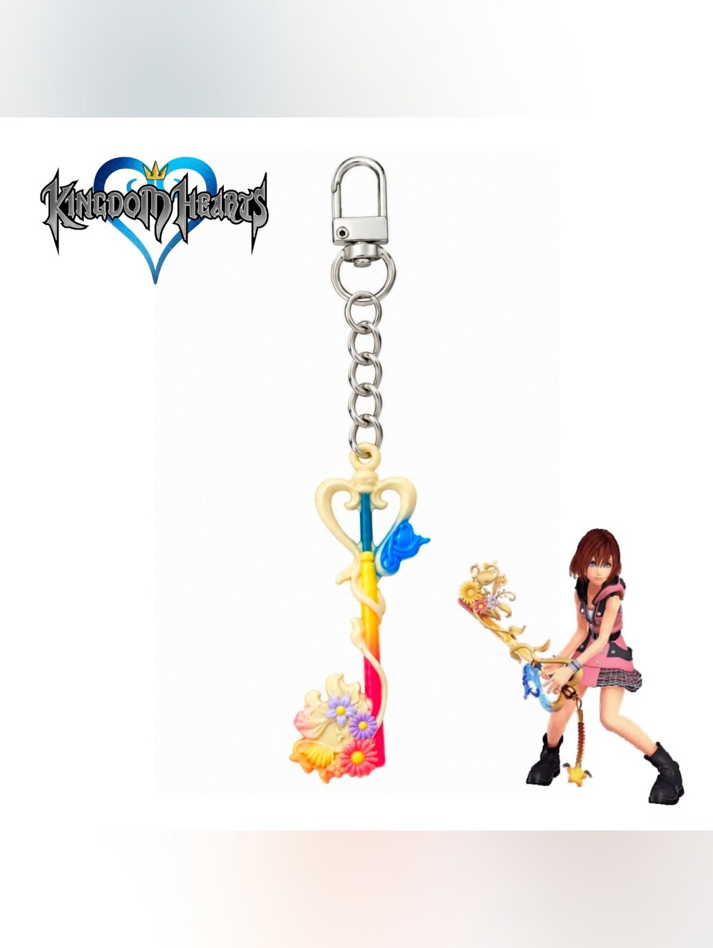 Kingdom Hearts Kairi's Keyblade Keychain